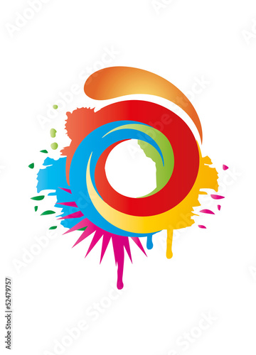 bunte Spirale