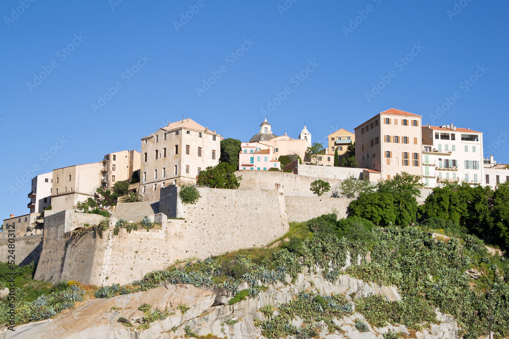Stadt Calvi auf Korsika