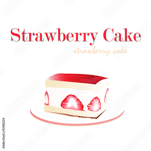 strawberry cake