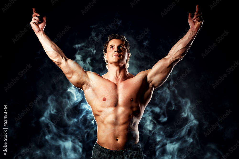 Obraz premium winner man