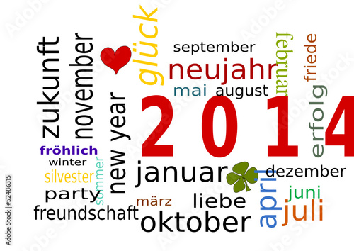 neujahr 2014