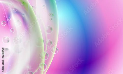 rainbow vector abstract background with bubble