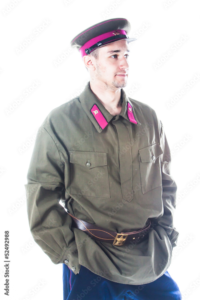 a young soldier of the Red Army a young soldier of the Red Army