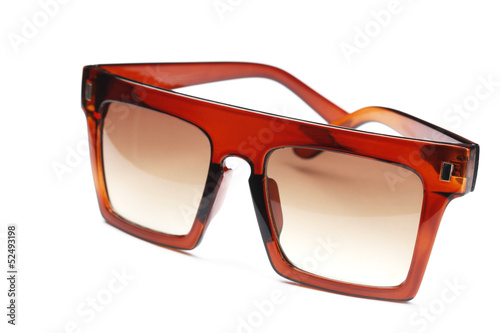 Colorful Sunglass Isolated on the White Background