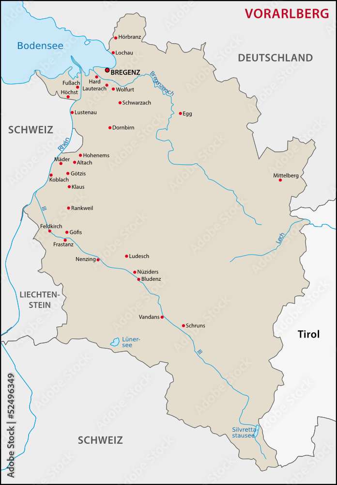 Obraz premium Vorarlberg