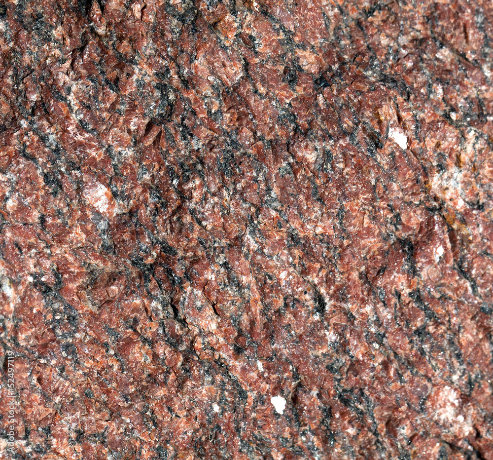 Texture of granite Texture of granite