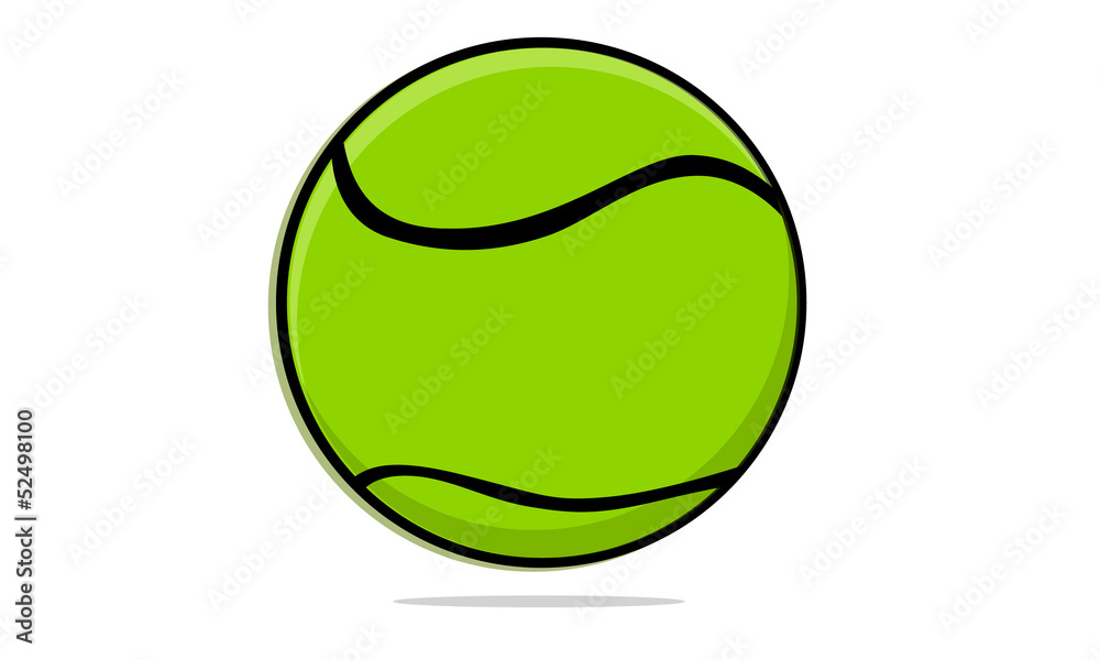 tennis ball vector