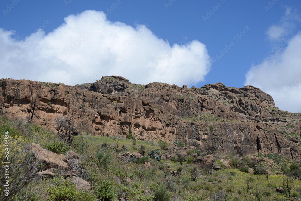 Berge bei Soria, Gran Canaria