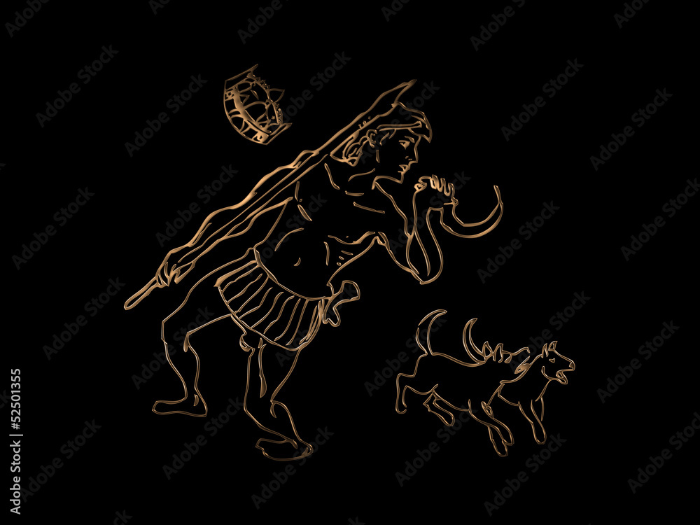 Fototapeta premium Constellation Shepherd