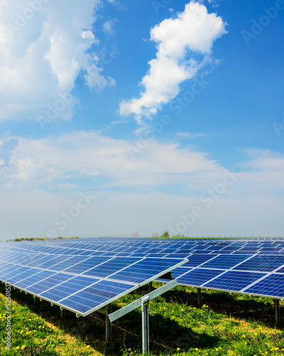 Solarzellen Photovoltaik Anlage photo