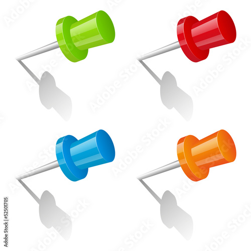 Set of pins