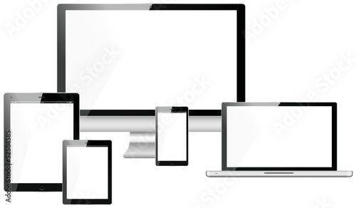 electronic devices computer mobile notebook tablet