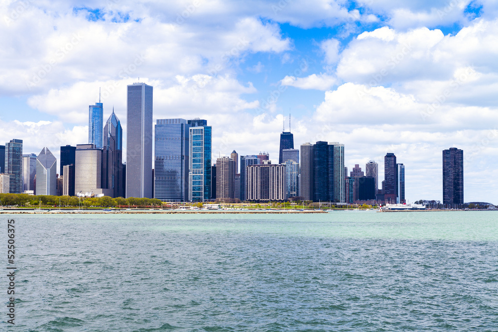 Obraz premium Chicago Skyline