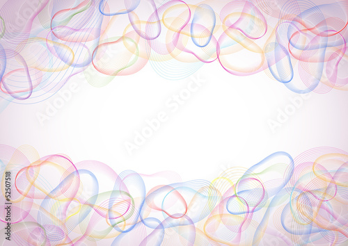 Colorful abstract background with space for message
