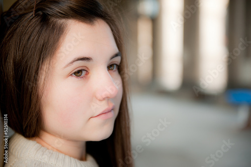 Foto Pensive Teenage Girl