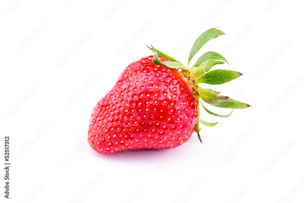 Fresh strawberry isolated on white background. Fresh strawberry isolated on white background.