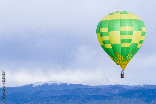 Hot air balloon photo