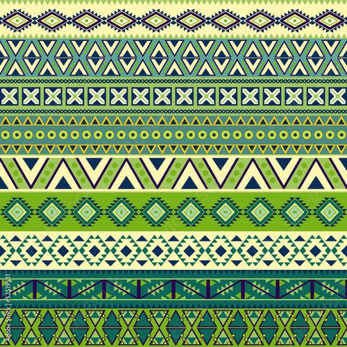 Various strips motifs in different color