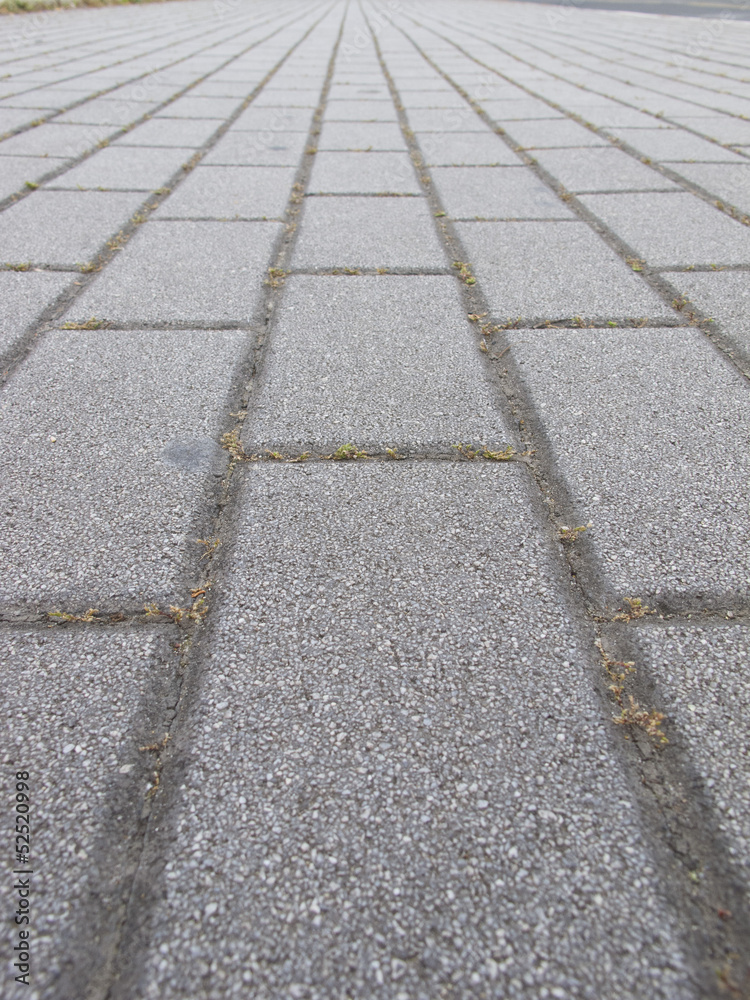 Brick pavement