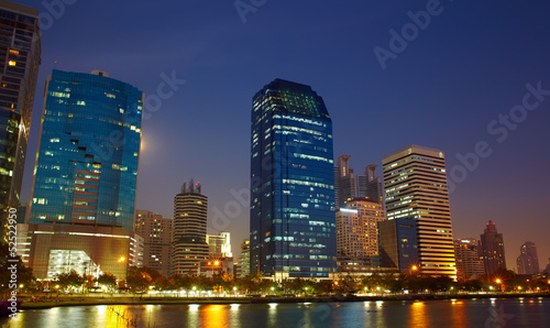 Lighting skyline