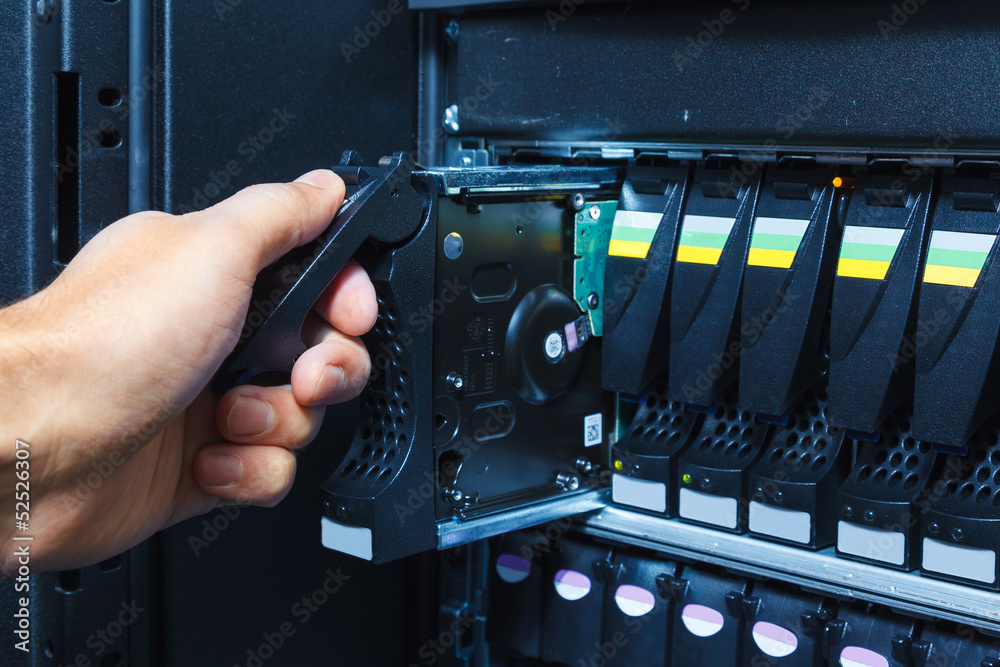 Foto storage system in the data center