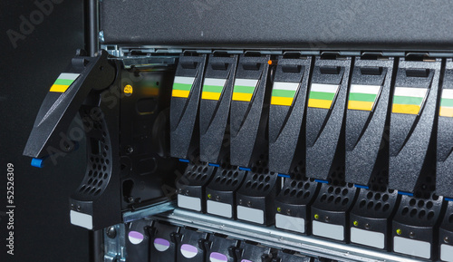 Plakat storage system in the data center