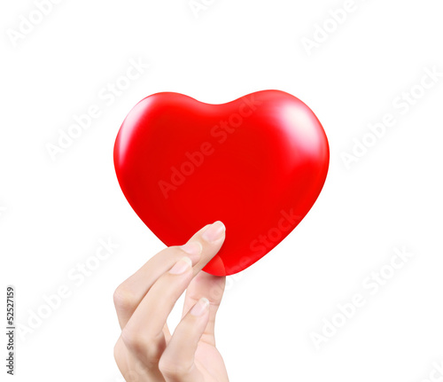 Heart in the hands