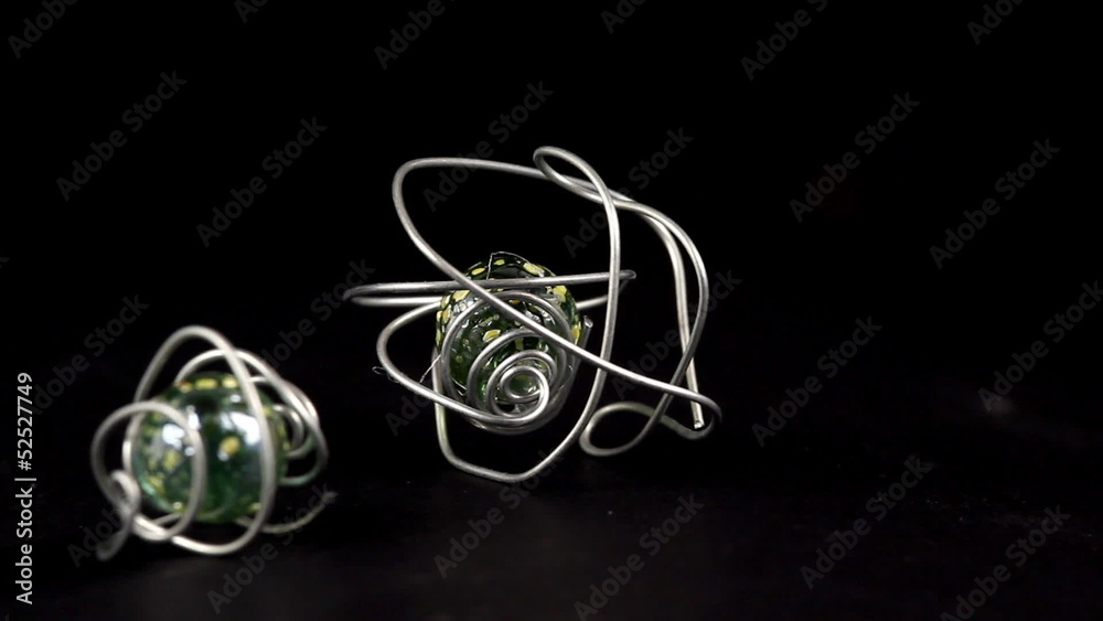Green spheres Green spheres