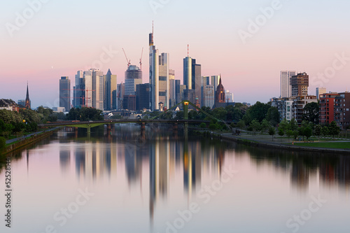 Frankfurt skyline photo