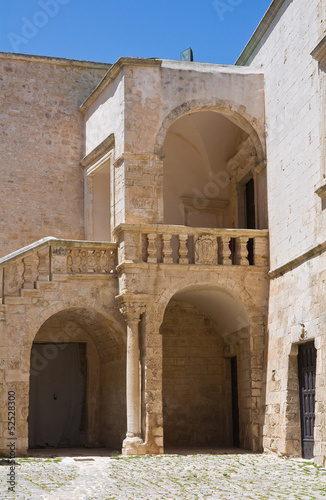Ducal castle. Ceglie Messapica. Puglia. Italy.
