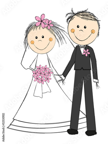 Wedding couple