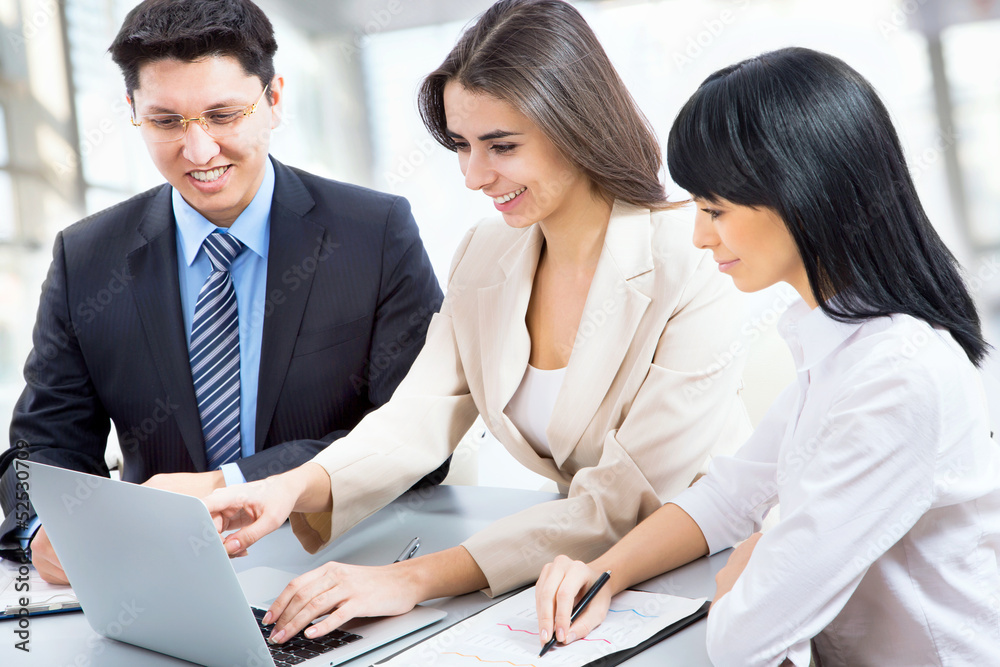 Obraz premium Business people