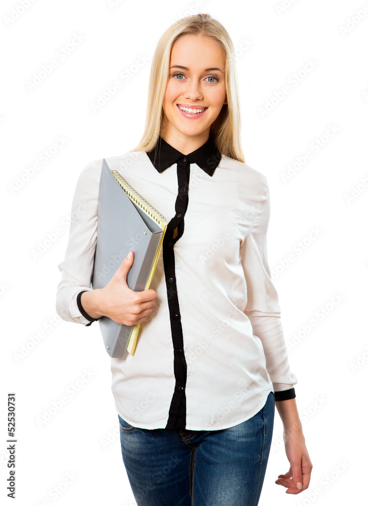 Portrait of young business woman Portrait of young business woman