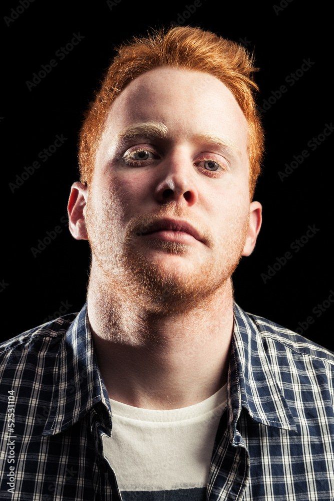 Fototapeta premium Serious boy