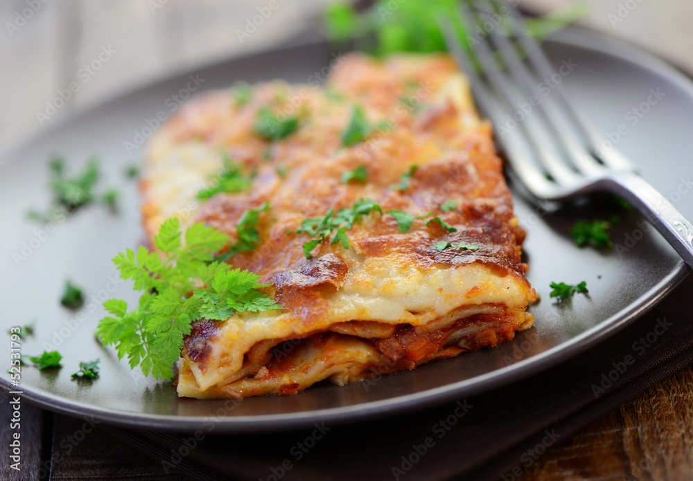 Lasagne, Gabel Lasagne, Gabel