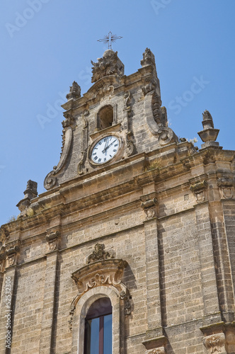 Church of Spirito santo. Francavilla Fontana. Puglia. Italy.