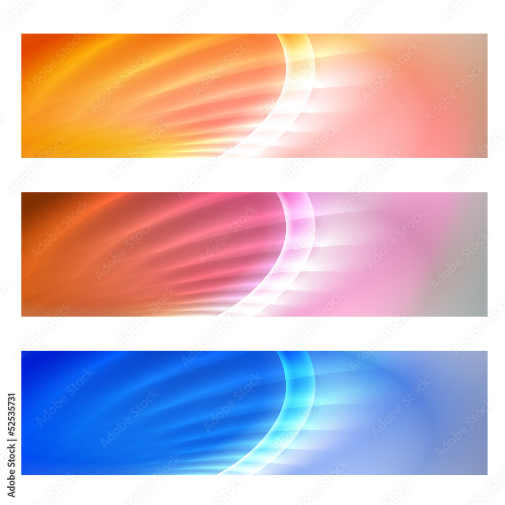 vector abstract banner