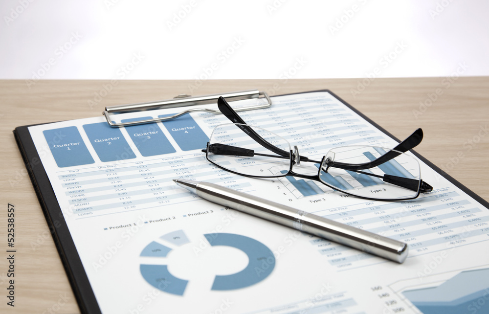 business chart showing financial success business chart showing financial success
