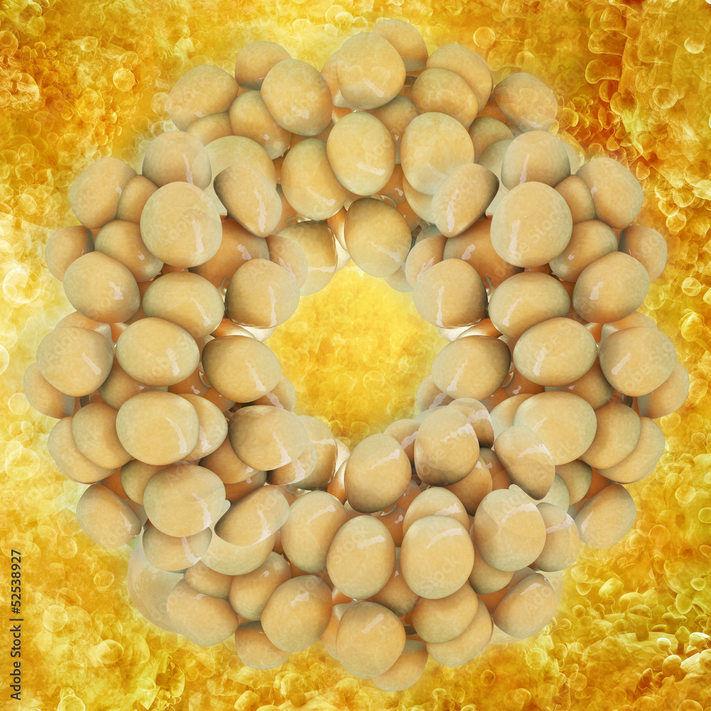 Fat cells - 3D Render Fat cells - 3D Render