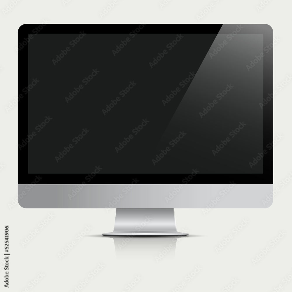 Computer Monitor with black screen Computer Monitor with black screen