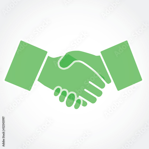 Shaking hands icon