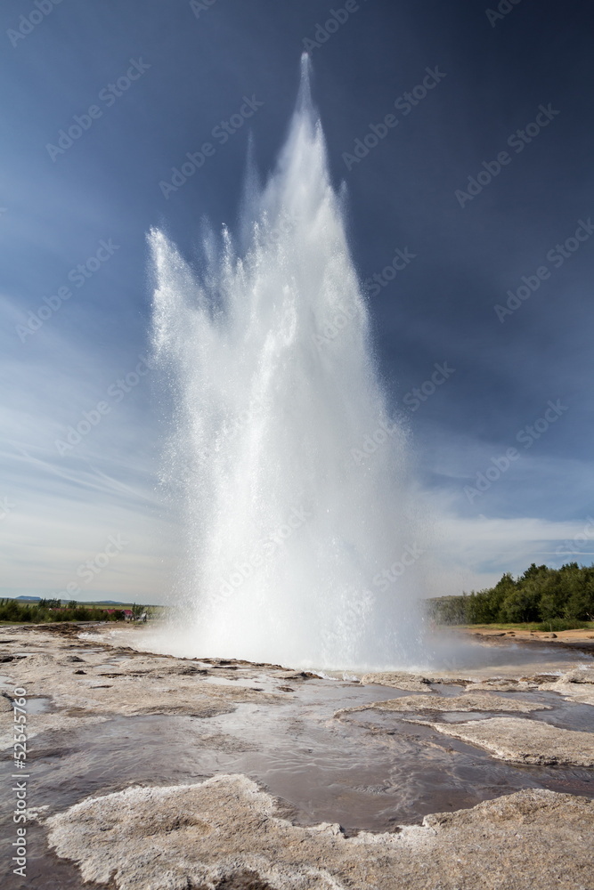 geysir explosion