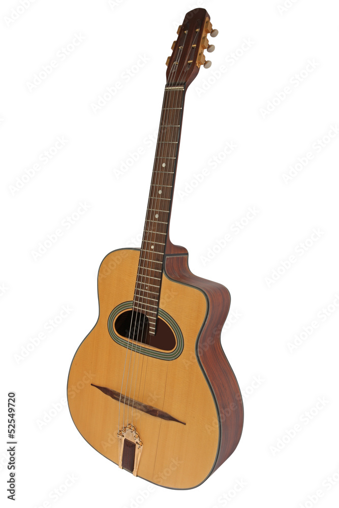 The image of a guitar