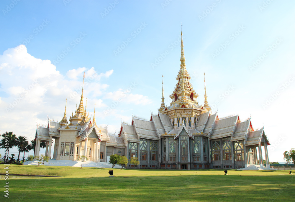 Naklejka premium Thai style church at Nakhonratchasima province, Thailand