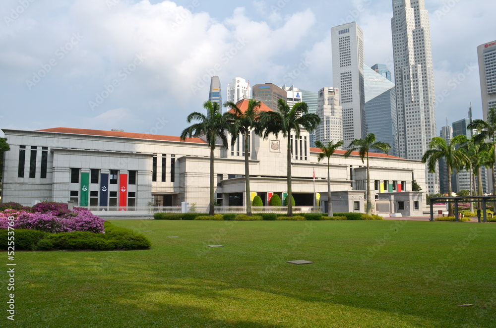 Obraz premium Singapore parliament building