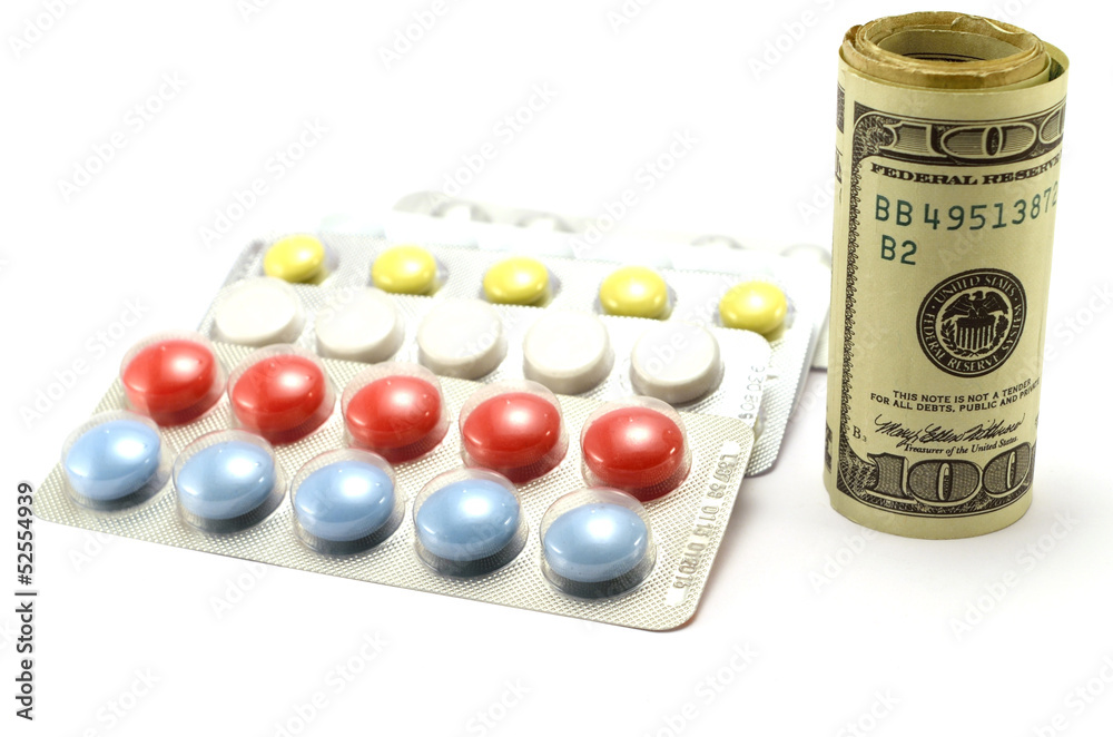 Tablets and banknotes Tablets and banknotes
