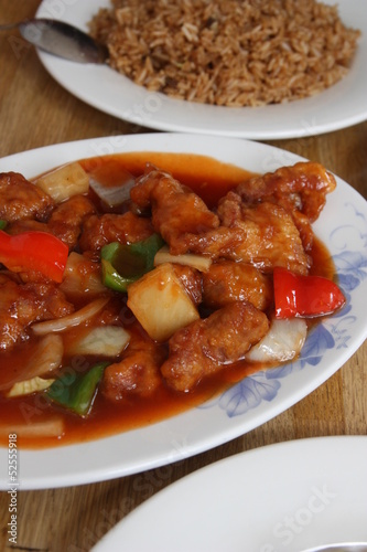 Pork sweet and sour