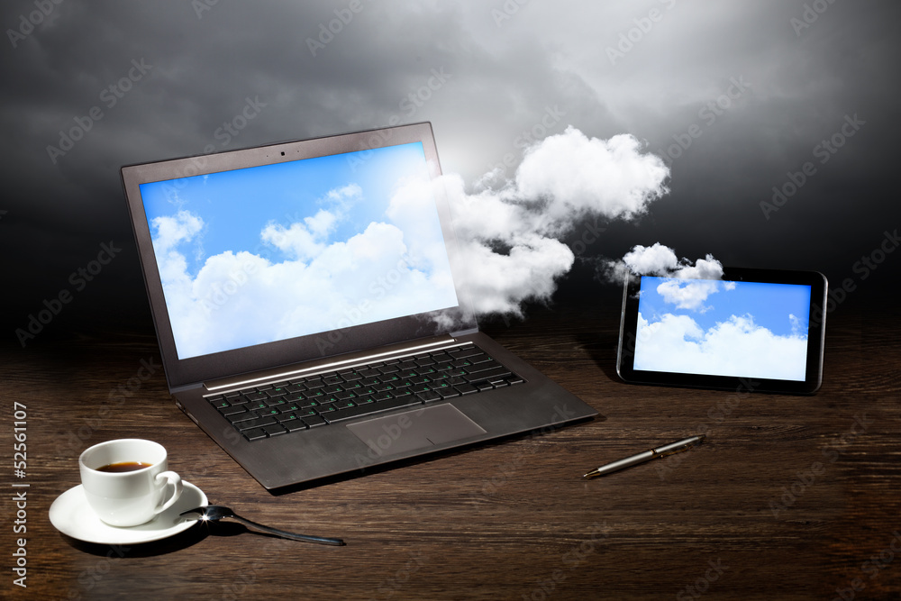 Fototapeta premium Business workplace