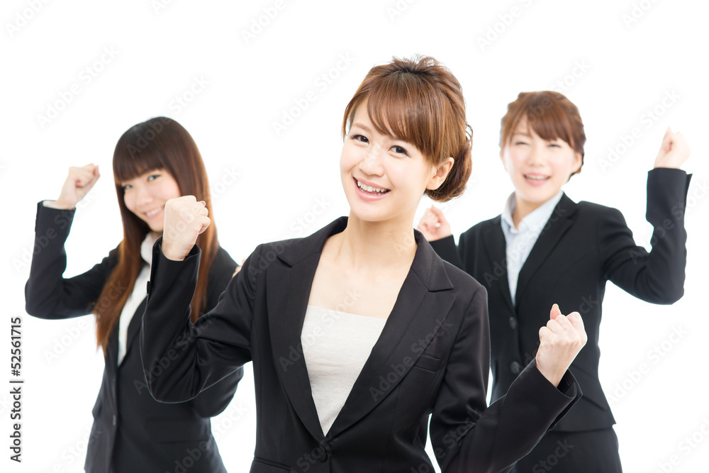 Beautiful asian businesswomen isolated on white background Beautiful asian businesswomen isolated on white background