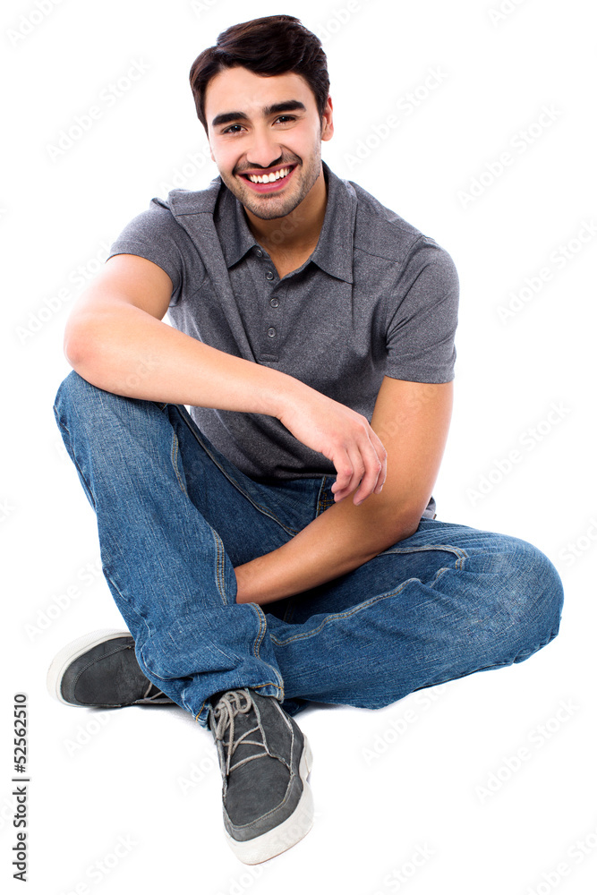 Stylish young man, cool portrait Stylish young man, cool portrait